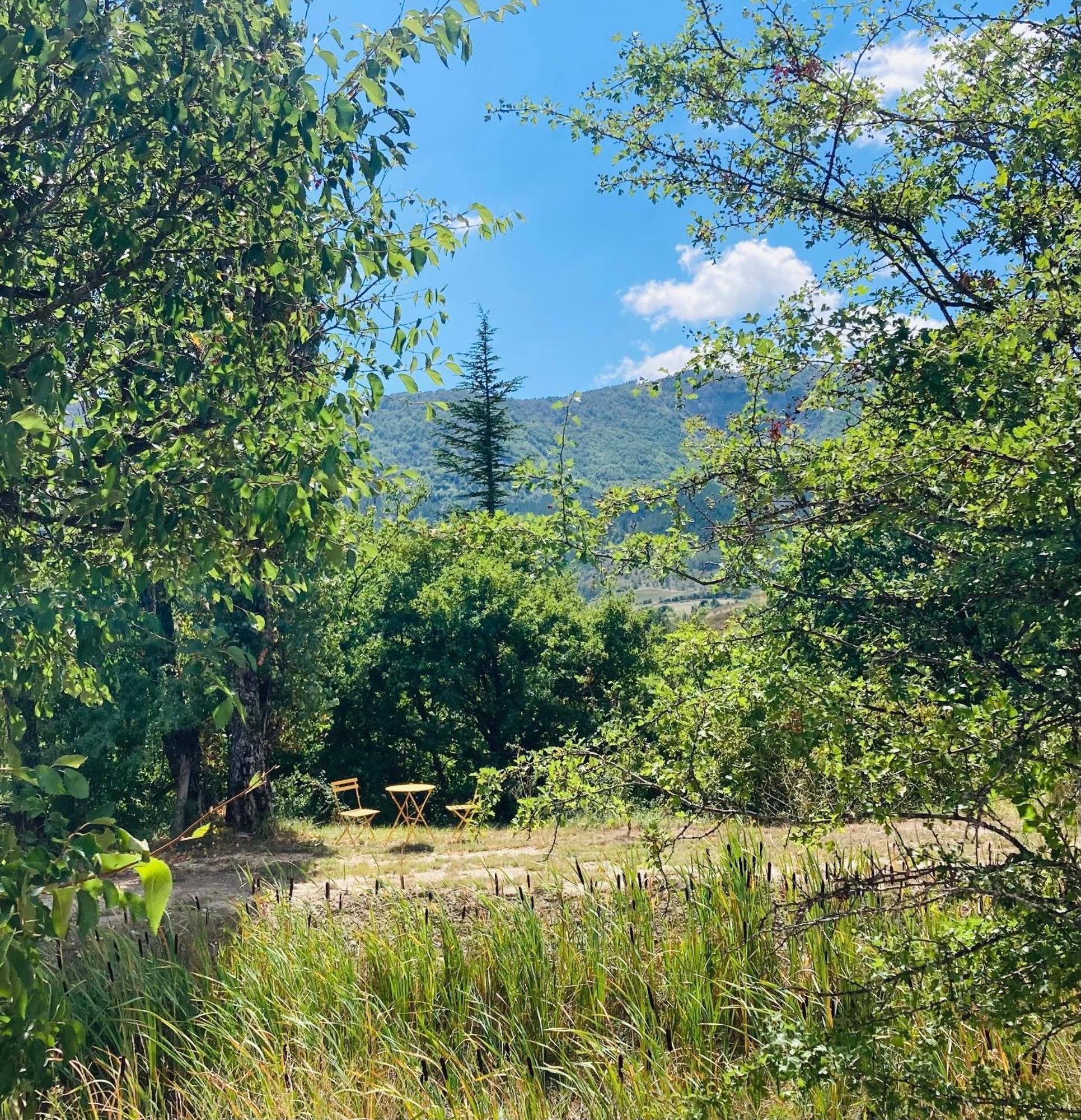 Le Moulin De La Viorne, Gite Avec Piscine Au Coeur De La Nature En Haute-Provence Les Omergues Buitenkant foto