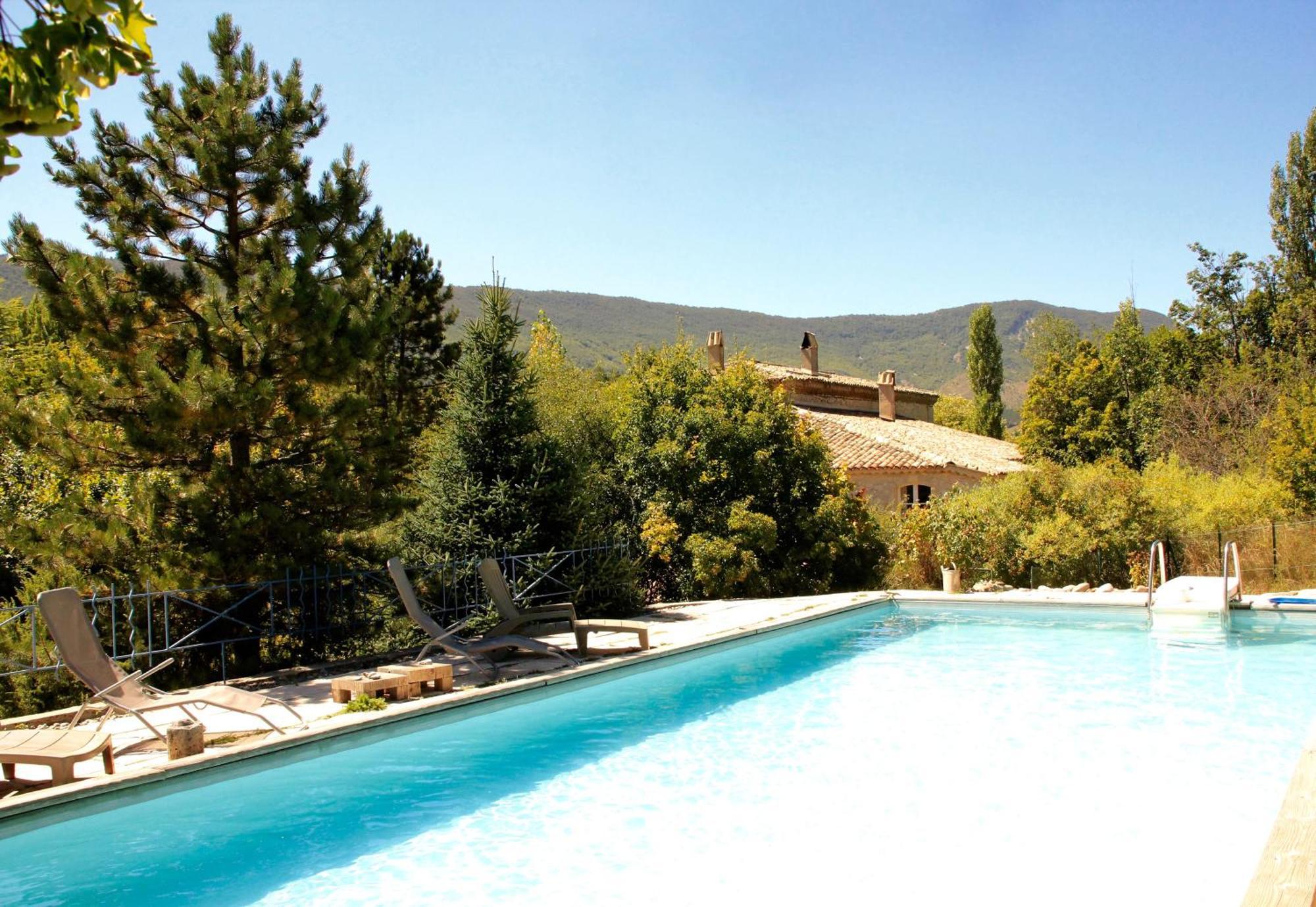 Le Moulin De La Viorne, Gite Avec Piscine Au Coeur De La Nature En Haute-Provence Les Omergues Buitenkant foto